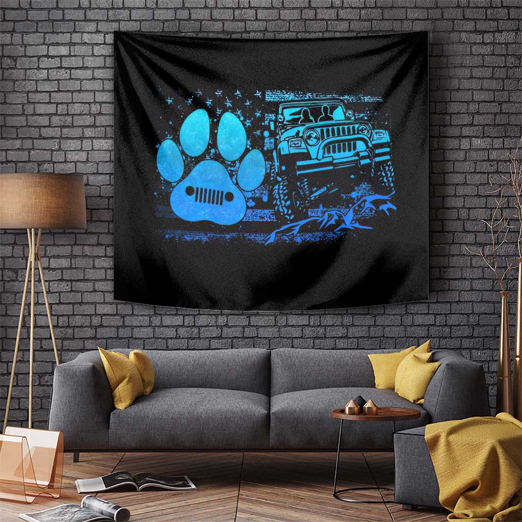 Jeep Life Tapestry You & Me And The Dogs DT01
