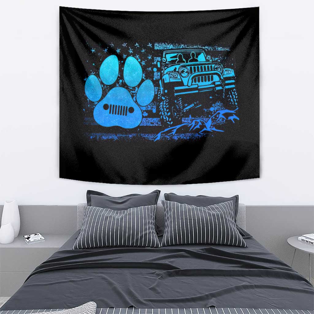 Jeep Life Tapestry You & Me And The Dogs DT01