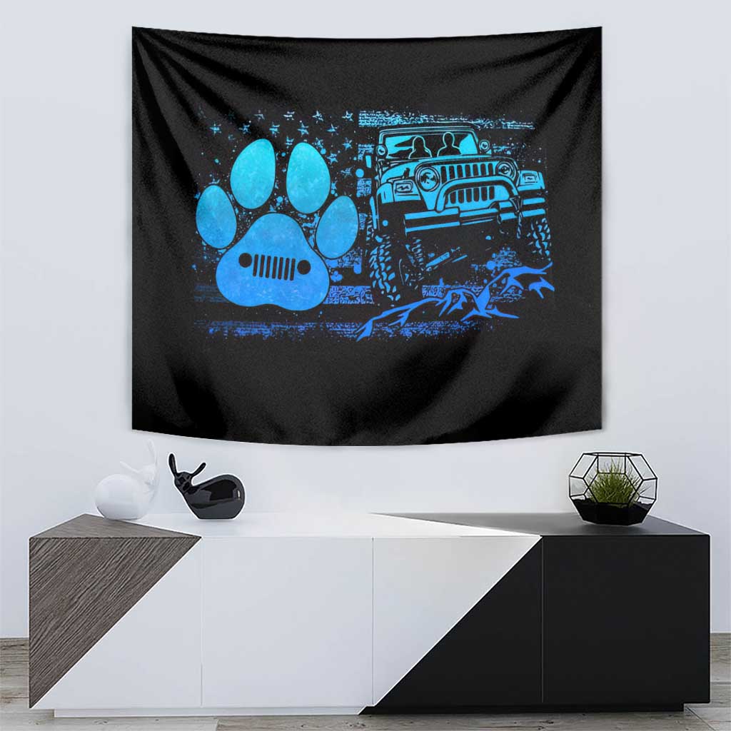 Jeep Life Tapestry You & Me And The Dogs DT01