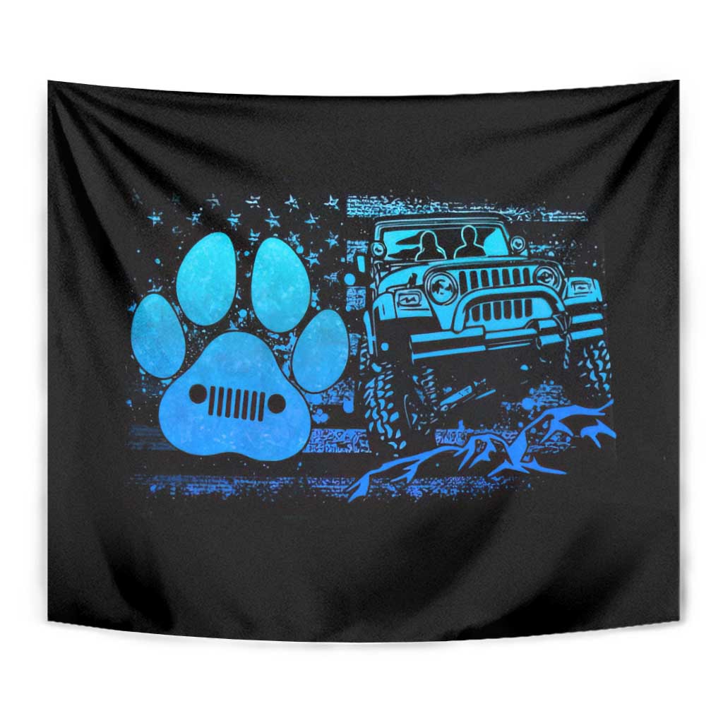 Jeep Life Tapestry You & Me And The Dogs DT01