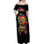 Hippie Jeep Off Shoulder Maxi Dress Daisy Jeep Girl