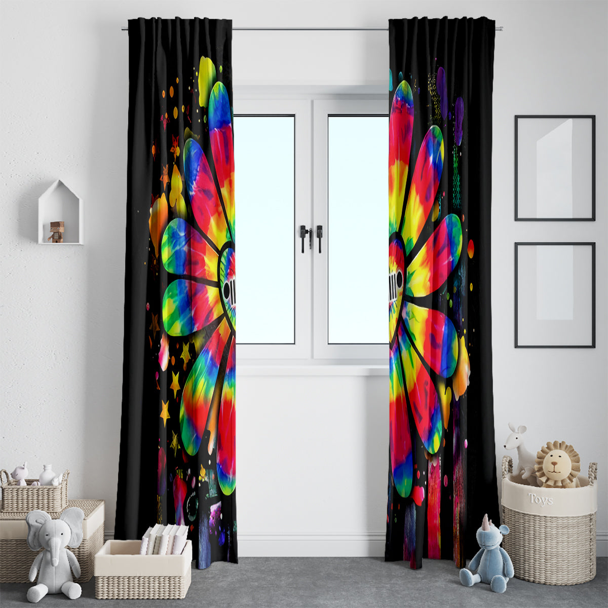 Hippie Jeep Window Curtain Daisy Jeep Girl