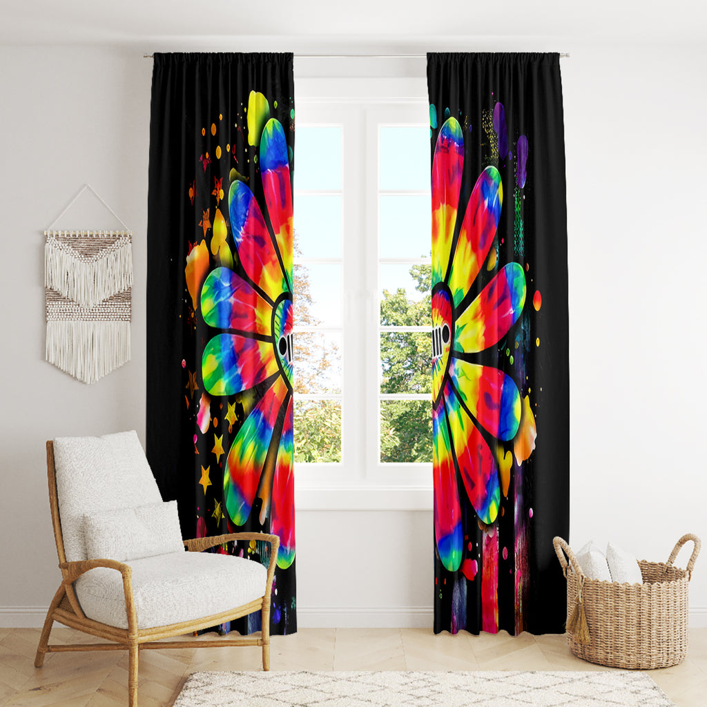 Hippie Jeep Window Curtain Daisy Jeep Girl
