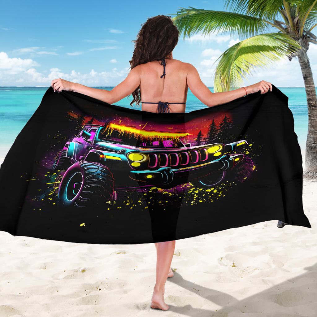 Glowing Jeep Sarong Jeep Girl Iam Who Iam Your Approval Isn't Needed