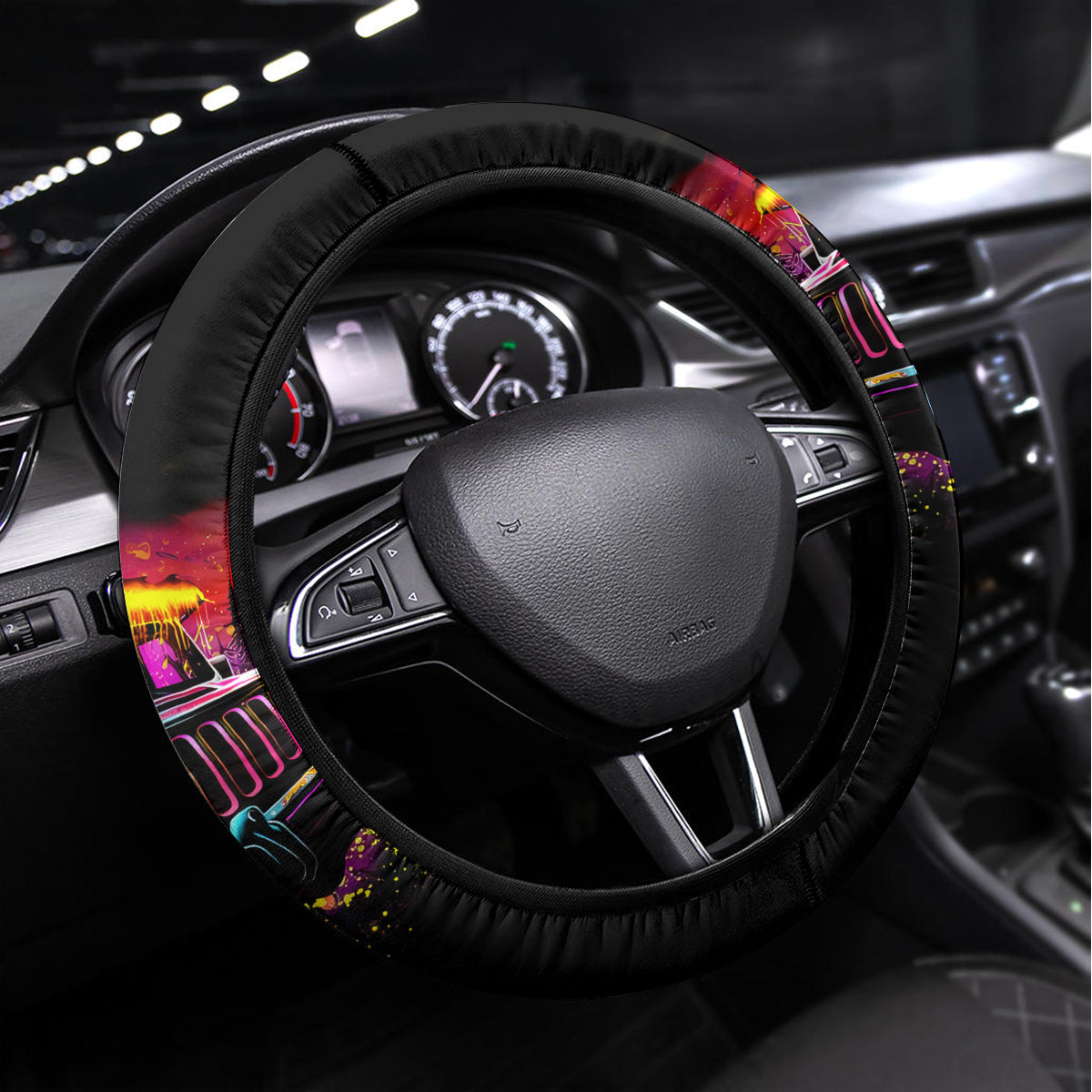 Glowing Jeep Steering Wheel Cover Jeep Girl Iam Who Iam Your Approval Isn't Needed