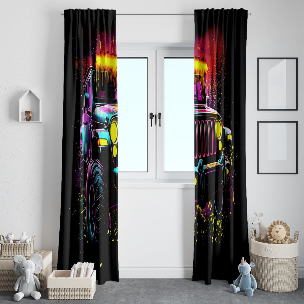 Glowing Jeep Window Curtain Jeep Girl Iam Who Iam Your Approval Isn't Needed