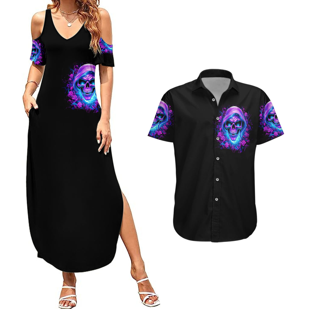rose-skull-couples-matching-summer-maxi-dress-and-hawaiian-shirt-im-blunt-because-god-rolled-me-that-way