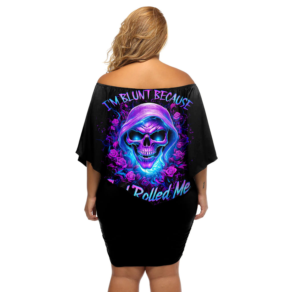 rose-skull-off-shoulder-short-dress-im-blunt-because-god-rolled-me-that-way