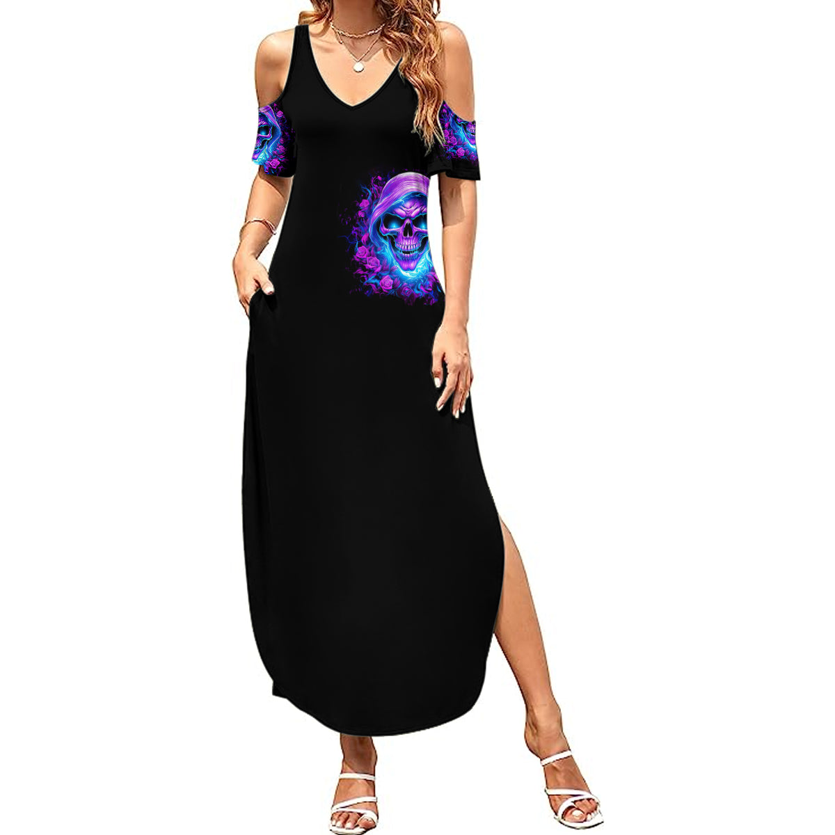 rose-skull-summer-maxi-dress-im-blunt-because-god-rolled-me-that-way