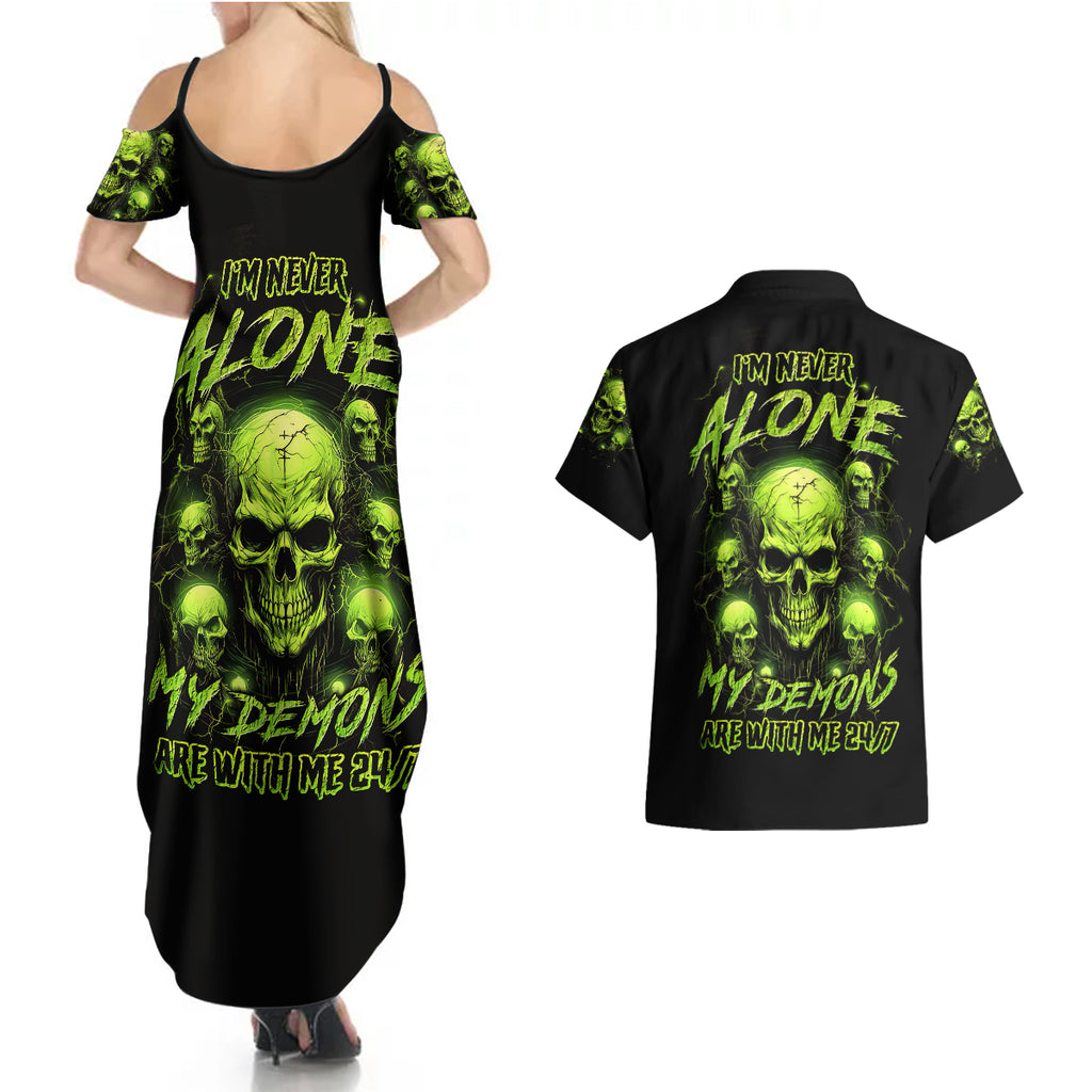 thunder-skull-couples-matching-summer-maxi-dress-and-hawaiian-shirt-thunder-skull-i-never-alone-my-demon-with-me-247