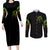 fire-death-skull-couples-matching-long-sleeve-bodycon-dress-and-long-sleeve-button-shirts-the-only-thing-that-can-stop-is-me