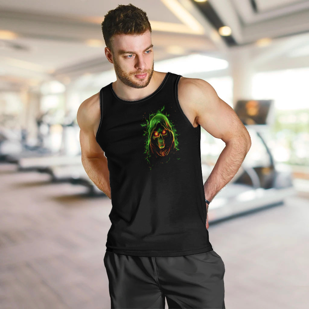 fire-death-skull-men-tank-top-the-only-thing-that-can-stop-is-me