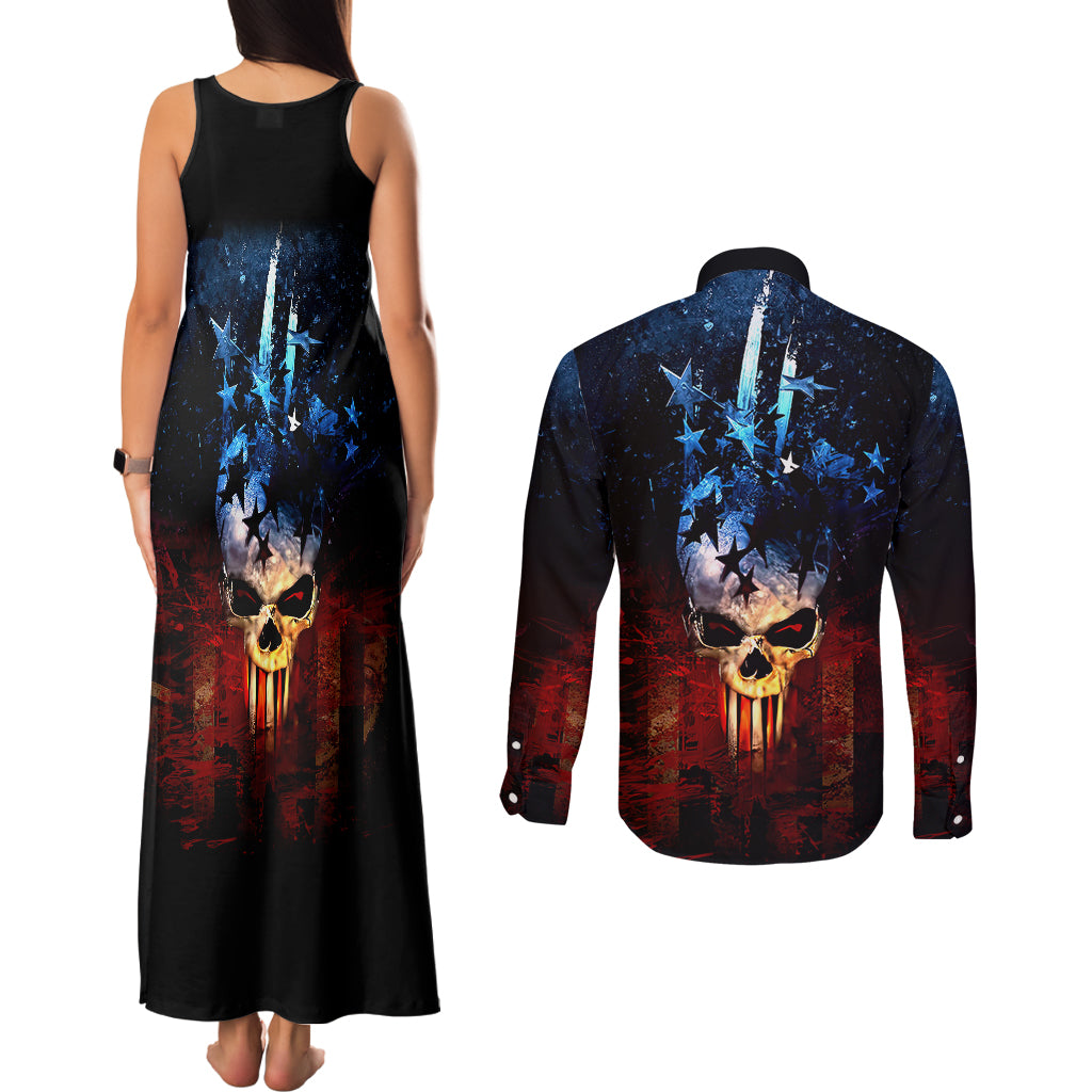 vintage-skull-couples-matching-tank-maxi-dress-and-long-sleeve-button-shirts-american-skull-vintage