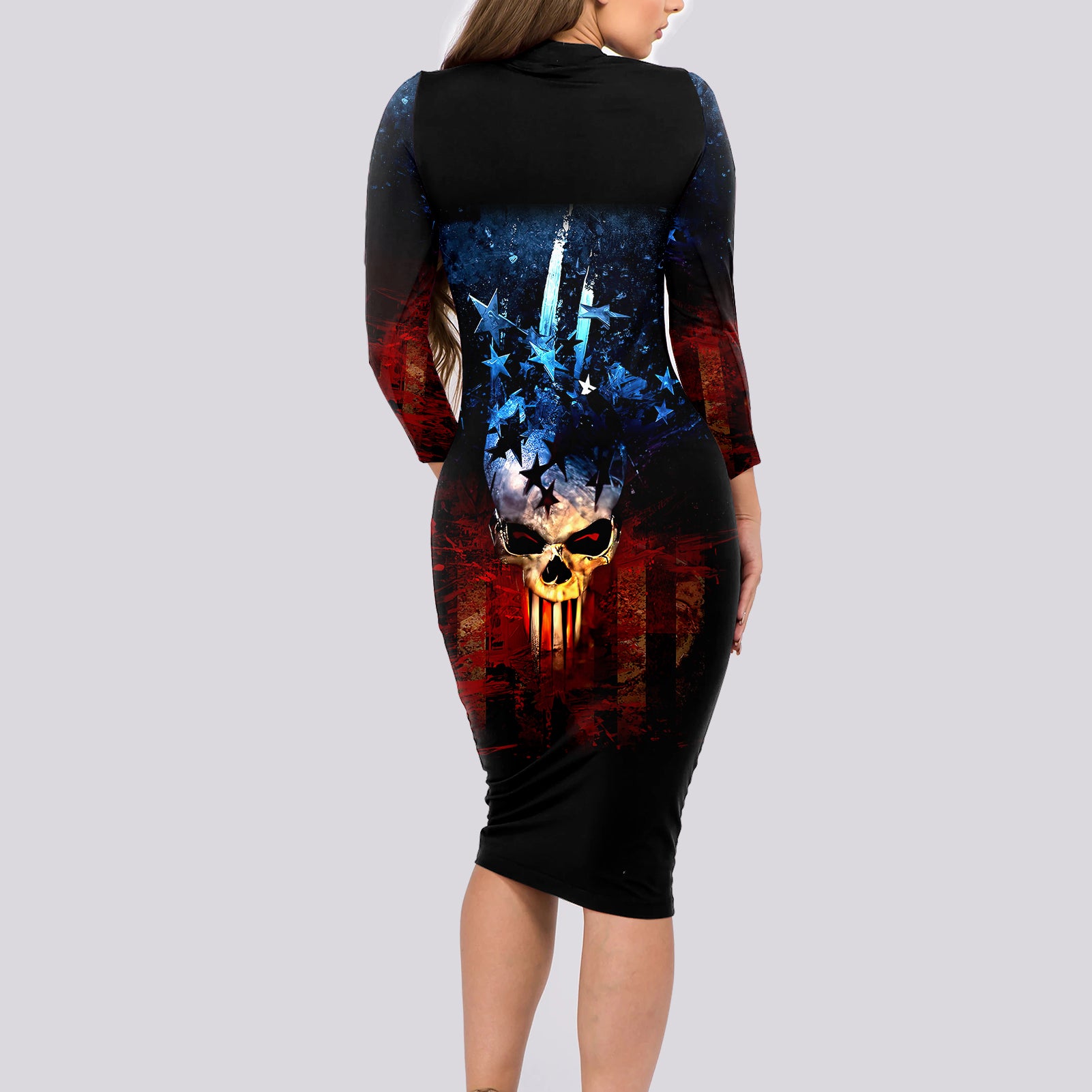 vintage-skull-long-sleeve-bodycon-dress-american-skull-vintage
