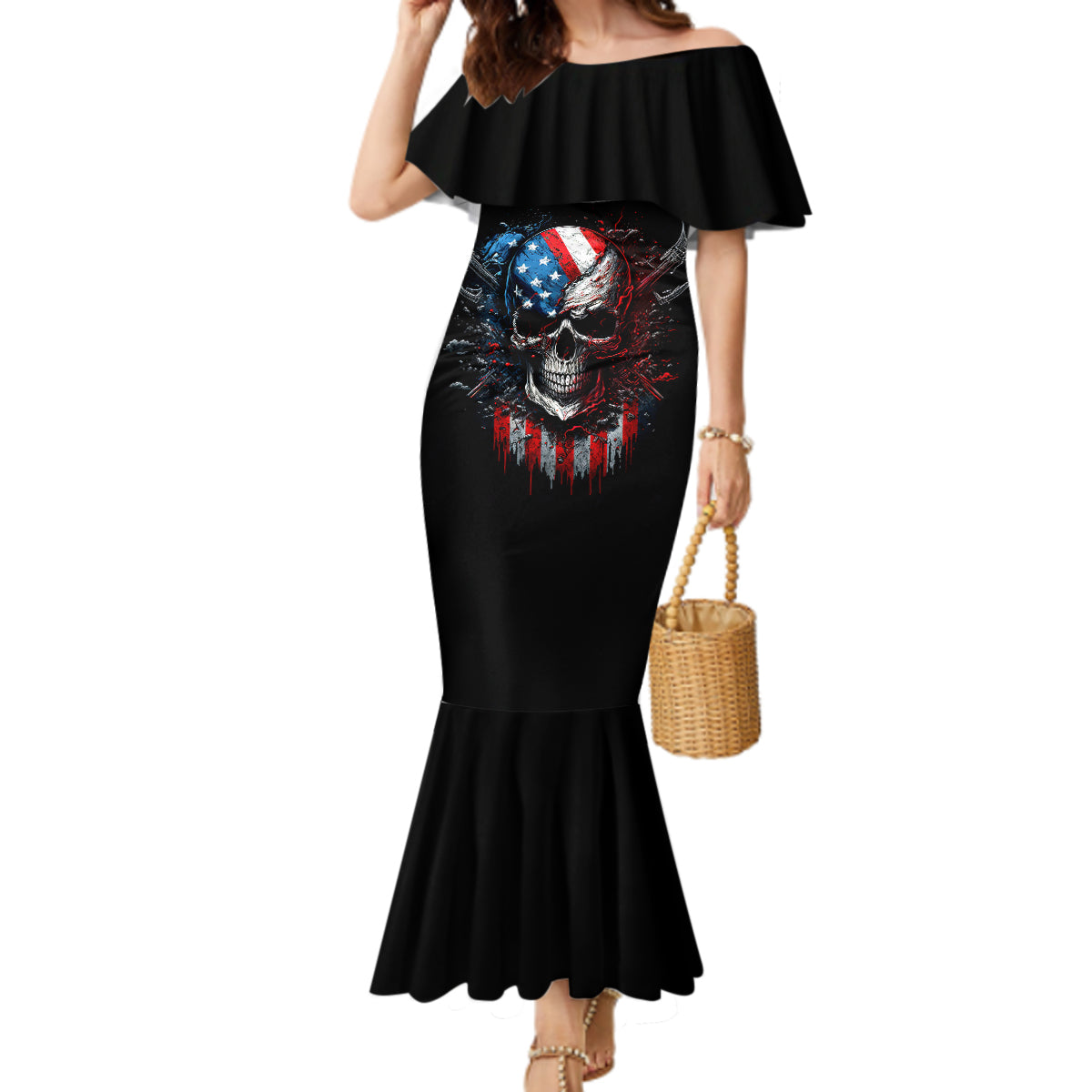 vintage-skull-mermaid-dress-american-skull-vintage