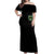 Witch Skull Off Shoulder Maxi Dress Of Course I'm Going To Hell I'm Just Here To Pick You Up