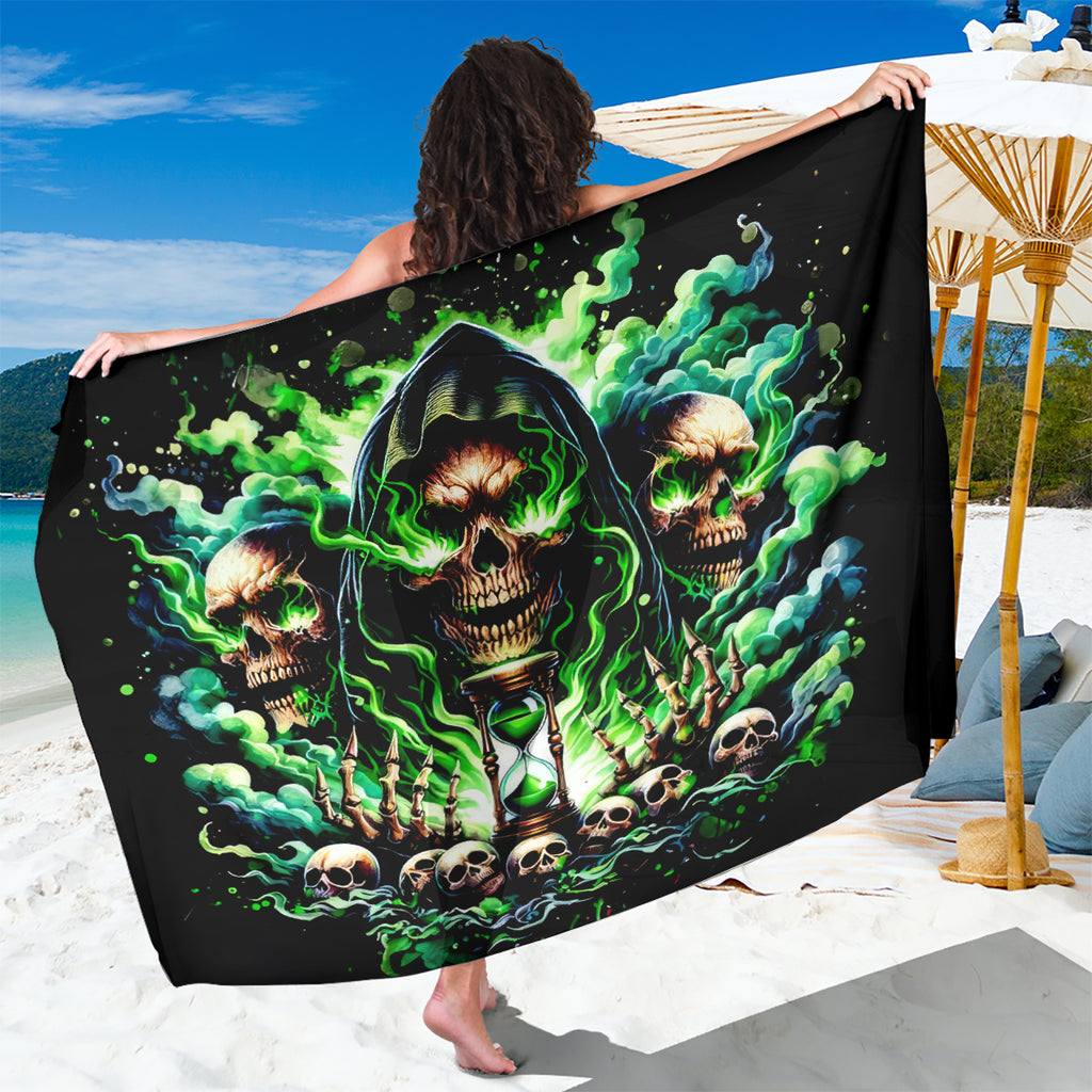 Witch Skull Sarong Of Course I'm Going To Hell I'm Just Here To Pick You Up
