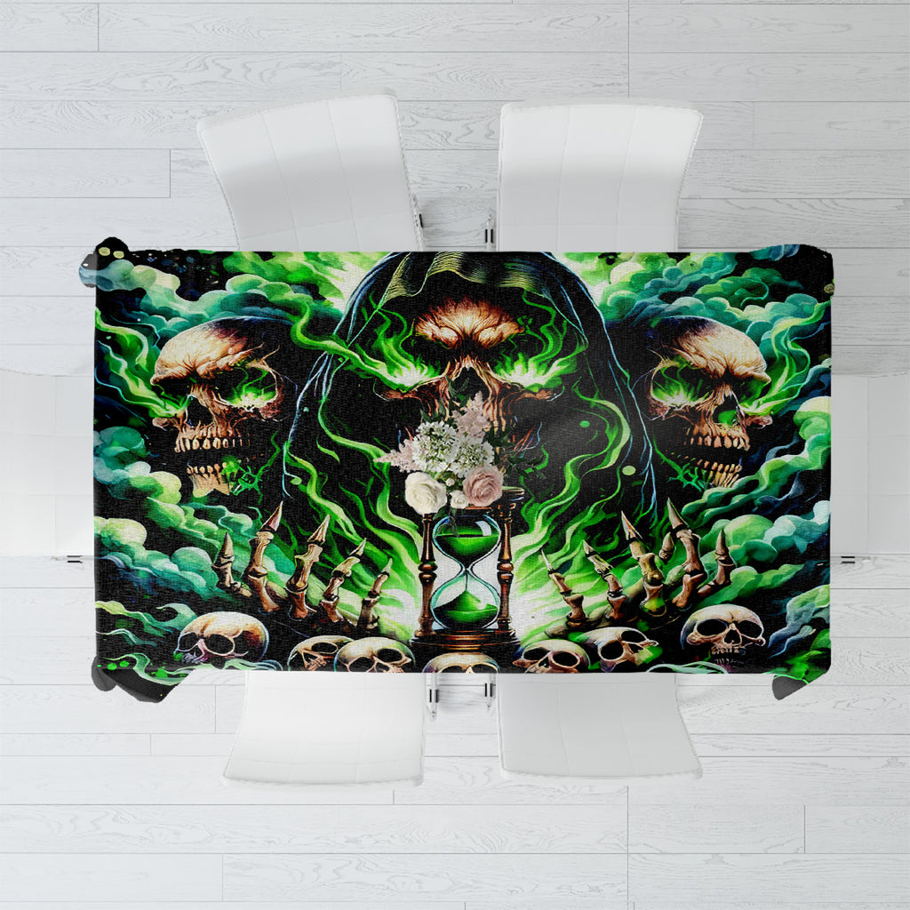 Witch Skull Tablecloth Of Course I'm Going To Hell I'm Just Here To Pick You Up