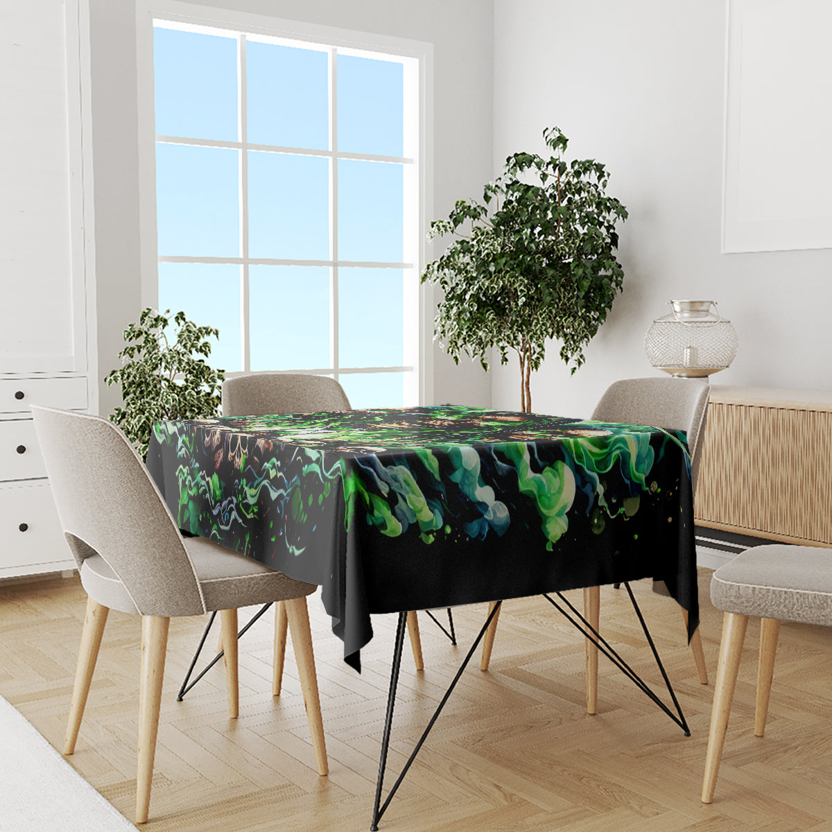 Witch Skull Tablecloth Of Course I'm Going To Hell I'm Just Here To Pick You Up
