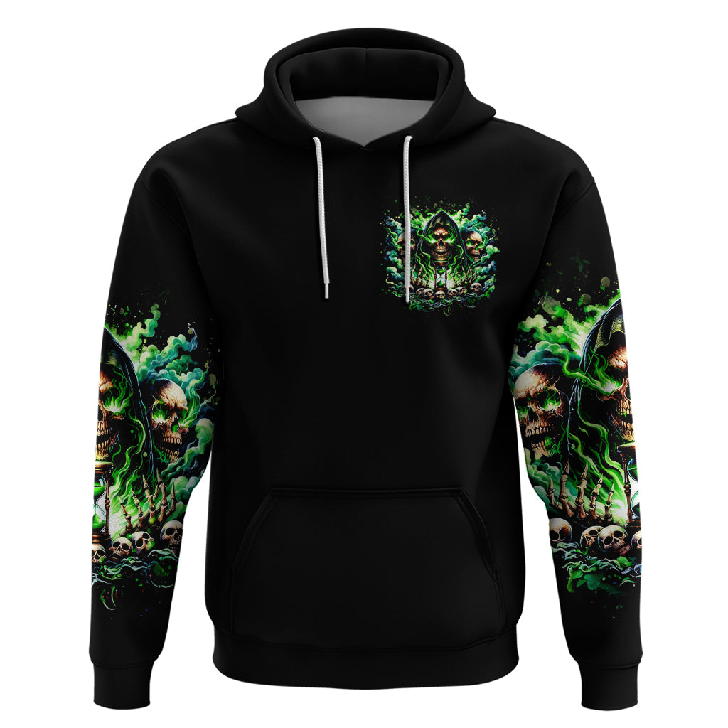 Witch Skull Zip Hoodie Of Course I'm Going To Hell I'm Just Here To Pick You Up