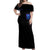 Rose Skull Off Shoulder Maxi Dress Four Out Of The Five Voices In My Head Think You An Idiot