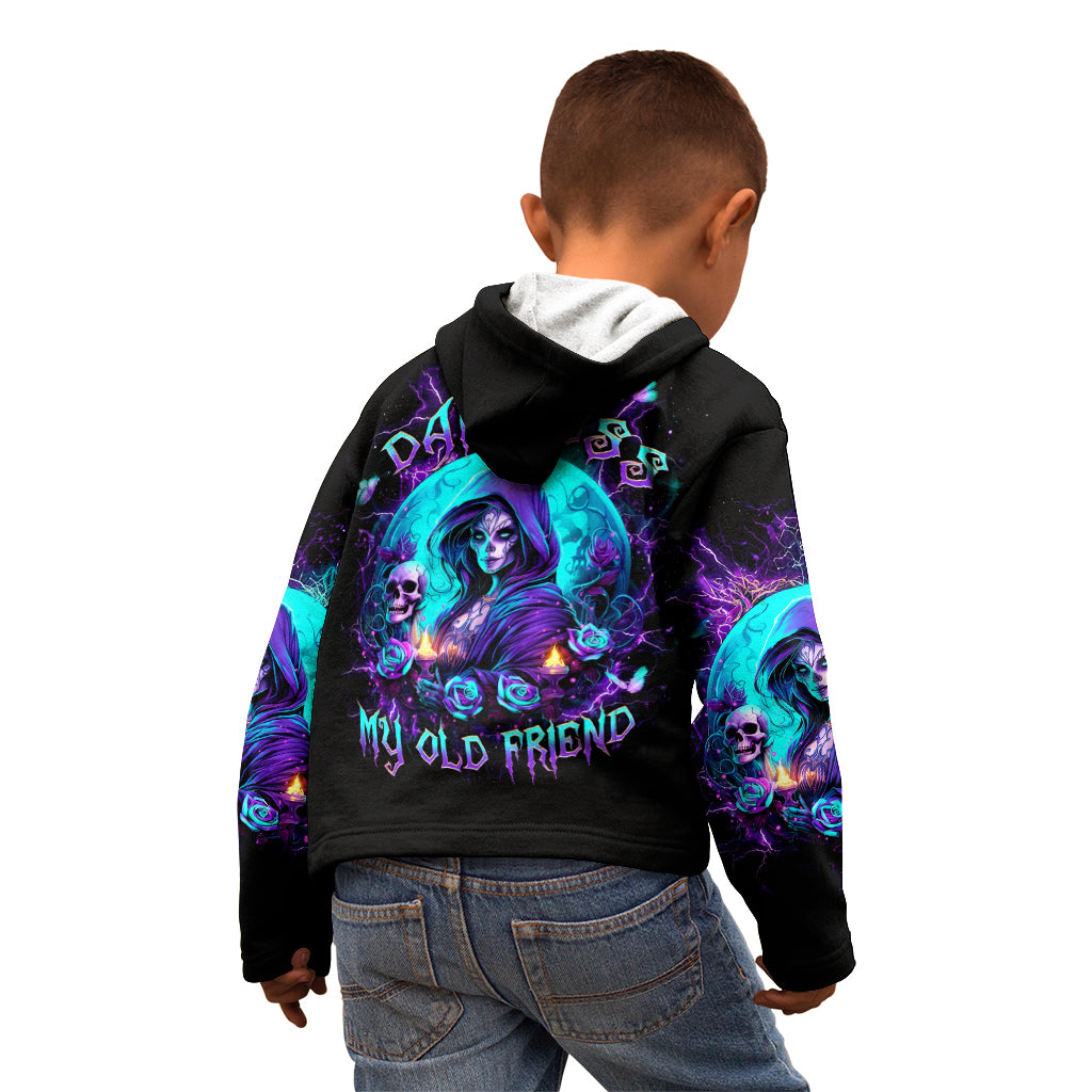 Witch Skull Kid Hoodie Hello Darkness My Old Friend