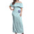 Flower Skull Angel Off Shoulder Maxi Dress The Good Girl In Me Got Tired Of The Bullshit