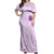 Rose Skull Off Shoulder Maxi Dress Bitch I'm The Fucking Queen