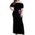 Flame Skull Off Shoulder Maxi Dress The Good Girl In Me Got Tired Of The Bullshit
