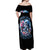 Couple Skull Off Shoulder Maxi Dress From Our Firse Kiss