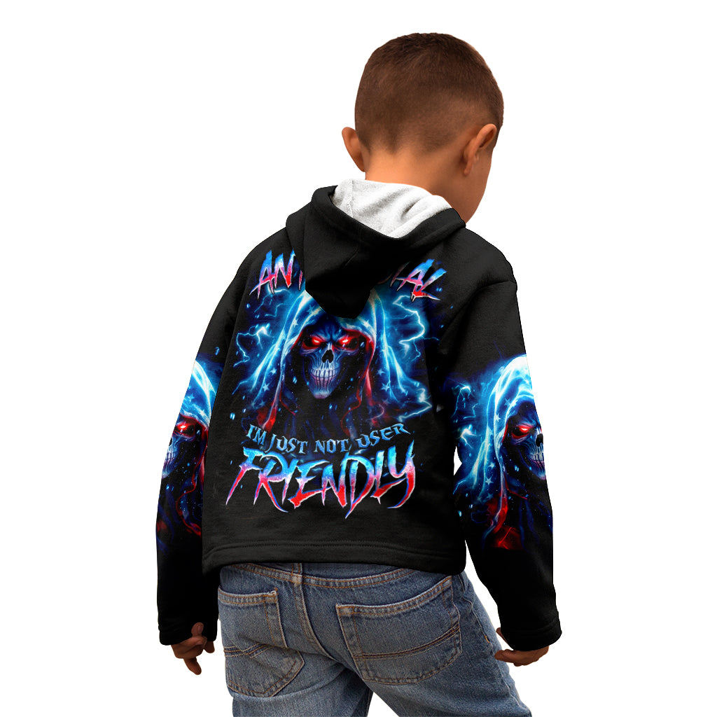 Thunder Skull Kid Hoodie I'm Not Anti Social I'm Just Not User Friendly