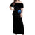 Thunder Skull Off Shoulder Maxi Dress I'm Not Anti Social I'm Just Not User Friendly