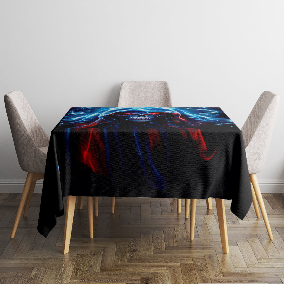Thunder Skull Tablecloth I'm Not Anti Social I'm Just Not User Friendly