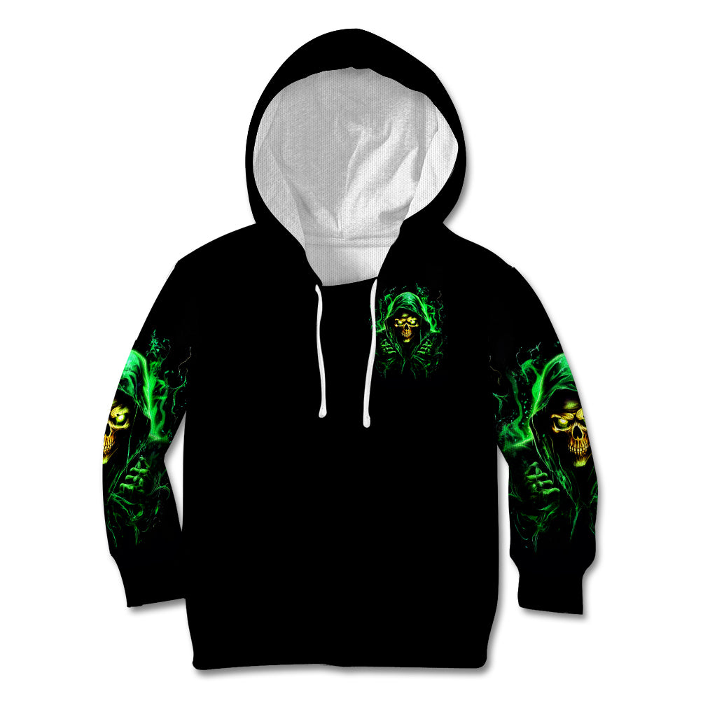 Flame Skull Kid Hoodie Of Course I'm Going To Hell I'm Just Here To Pick You Up
