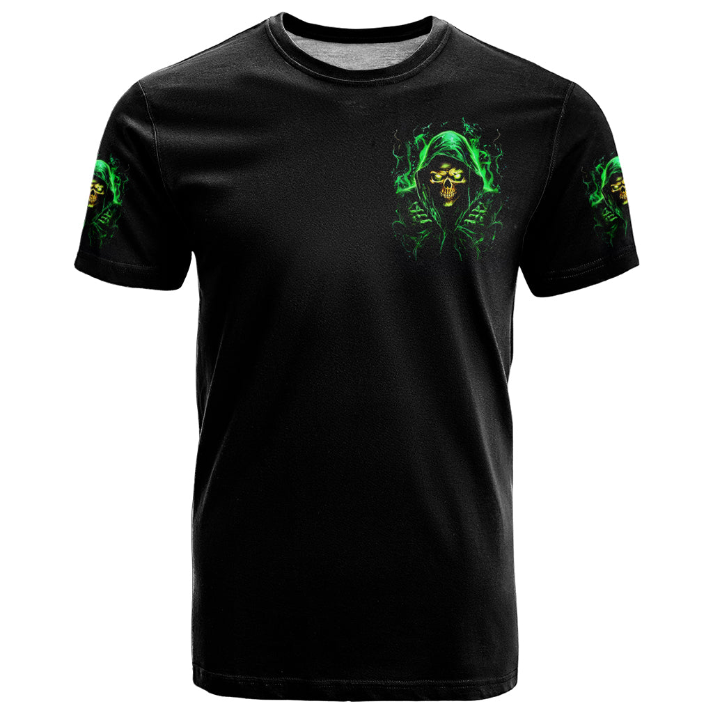 Flame Skull T Shirt Of Course I'm Going To Hell I'm Just Here To Pick You Up