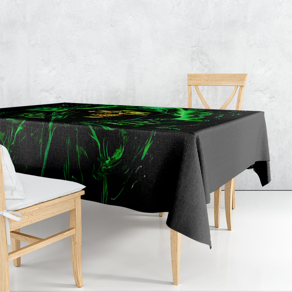 Flame Skull Tablecloth Of Course I'm Going To Hell I'm Just Here To Pick You Up