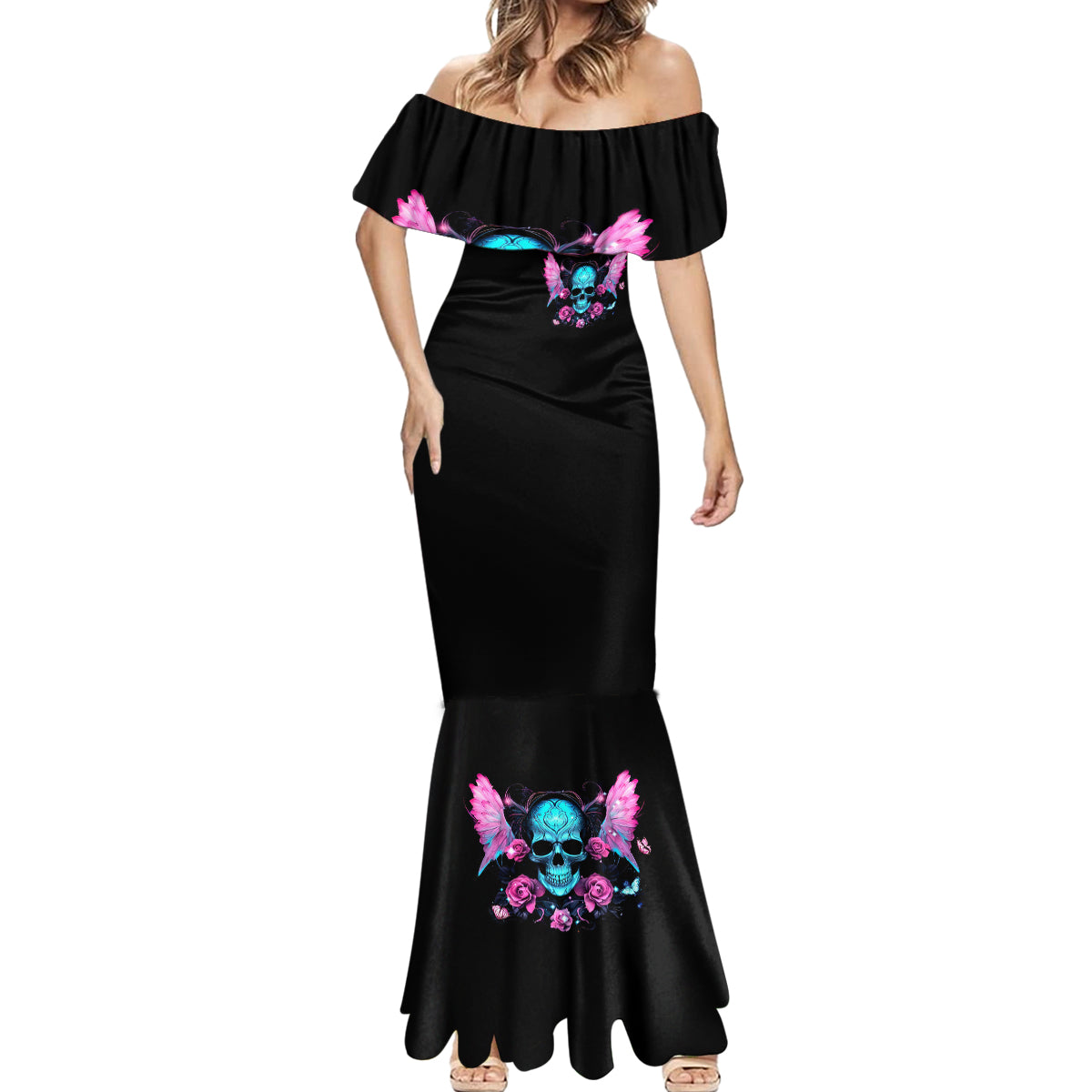 Fairy Skull Mermaid Dress The Good Girl In Me Got Tired Of The Bullshit