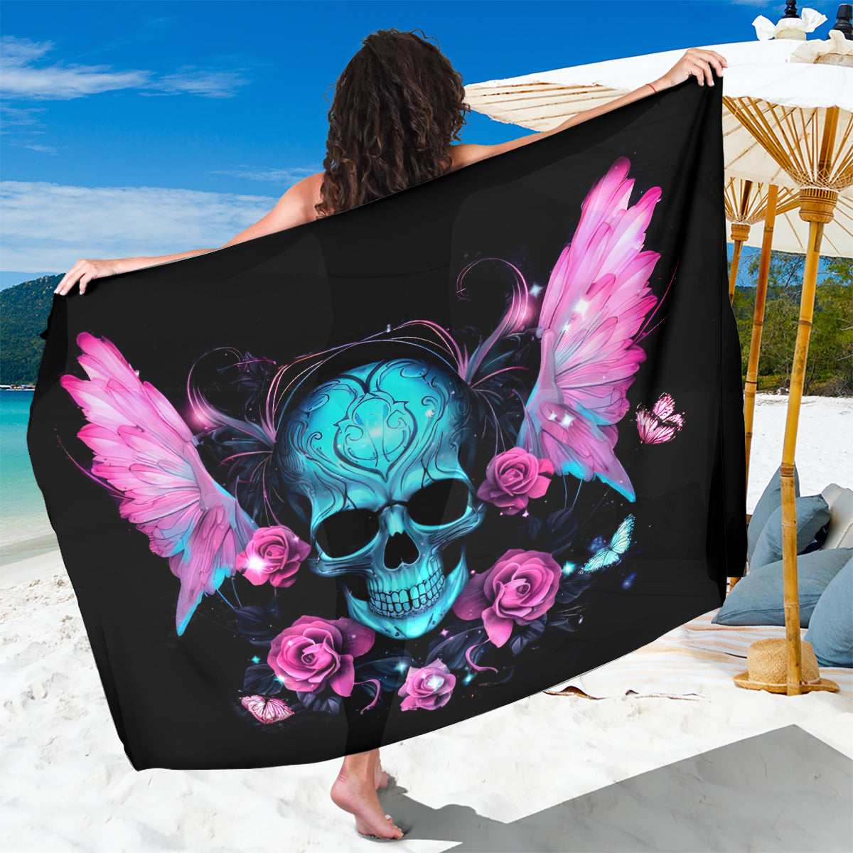 Fairy Skull Sarong The Good Girl In Me Got Tired Of The Bullshit