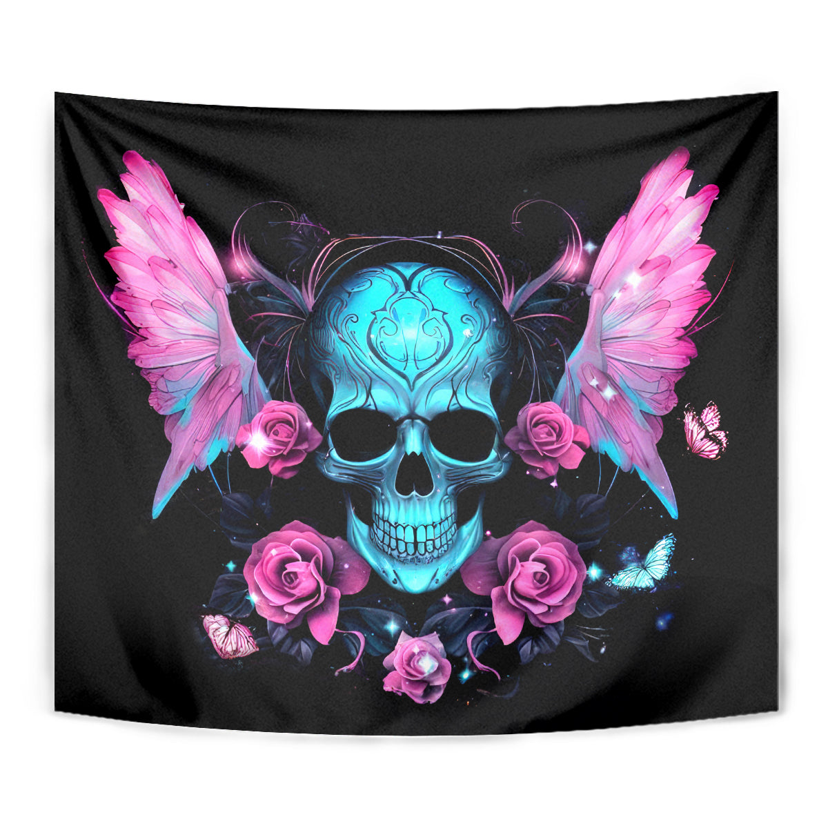 Fairy Skull Tapestry The Good Girl In Me Got Tired Of The Bullshit