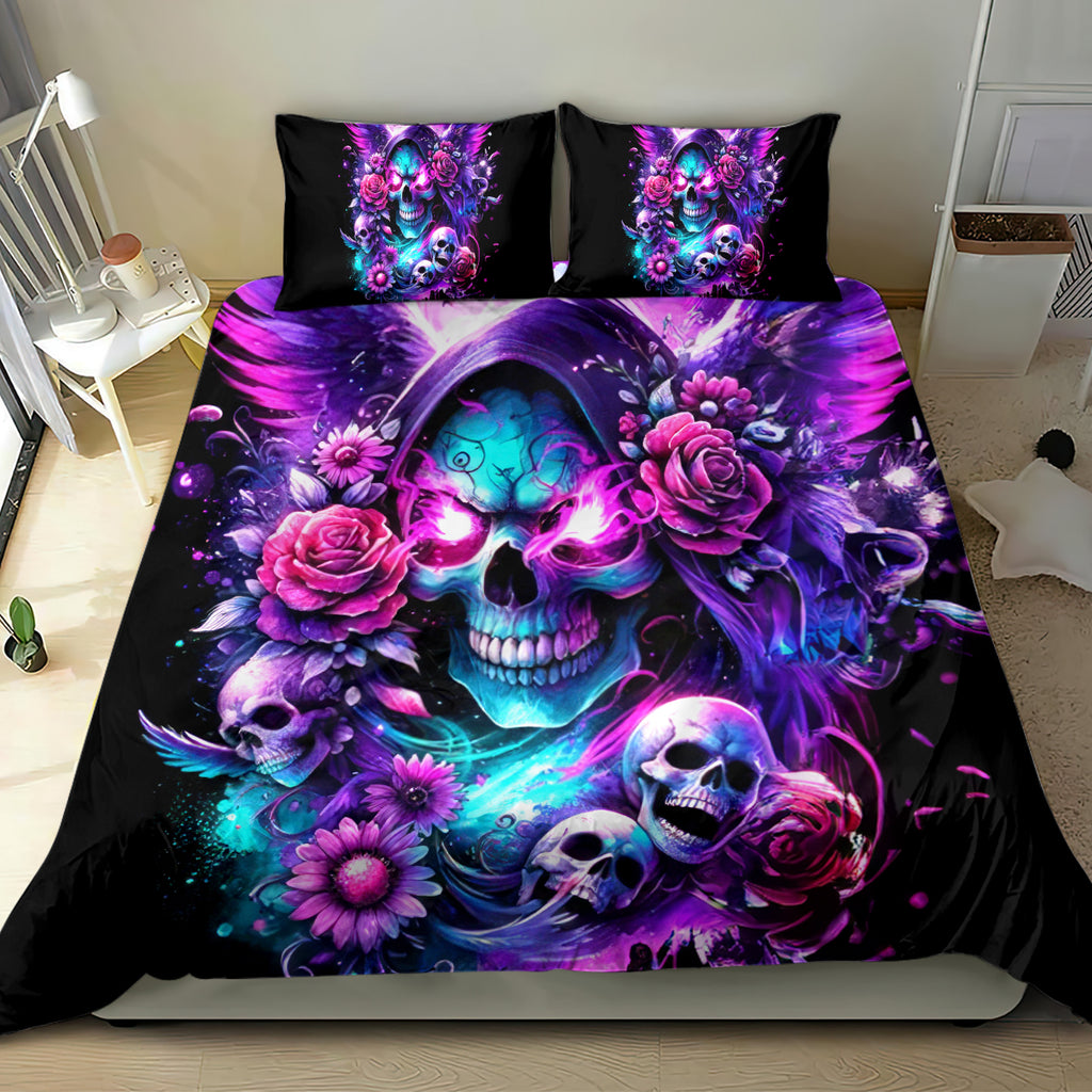 Fairy Skull Bedding Set The Good Girl In Me Got Tired Of The Bullshit