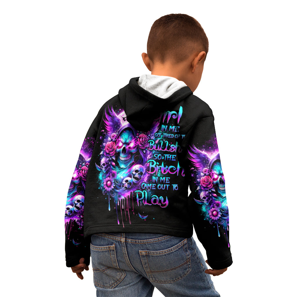 Fairy Skull Kid Hoodie The Good Girl In Me Got Tired Of The Bullshit