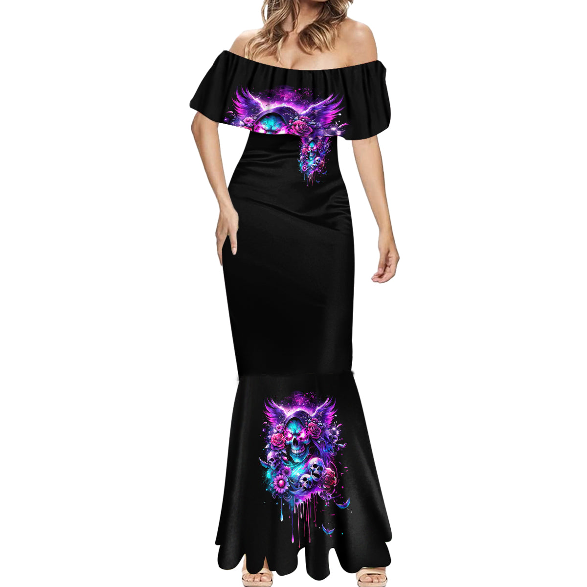 Fairy Skull Mermaid Dress The Good Girl In Me Got Tired Of The Bullshit