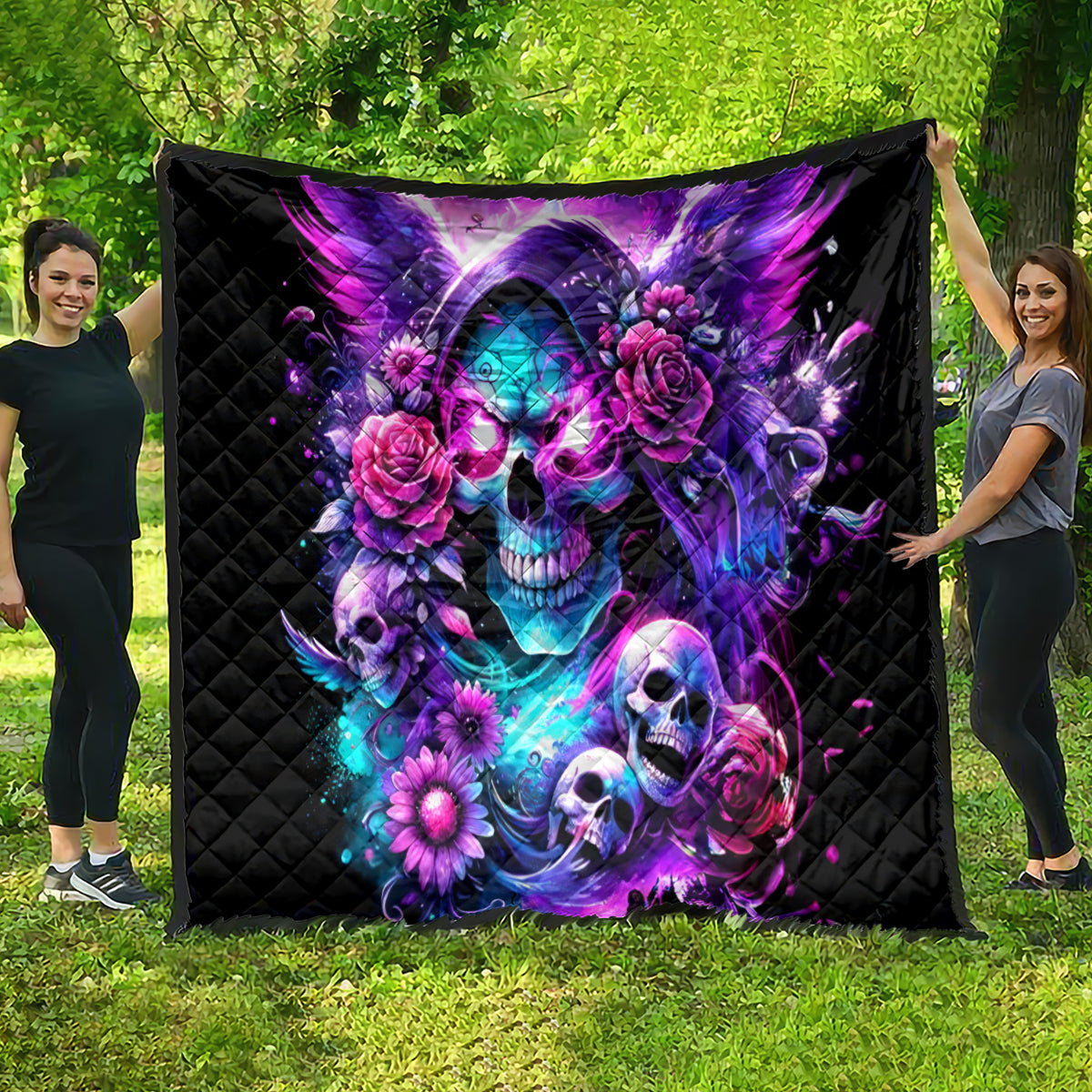 Fairy Skull Quilt The Good Girl In Me Got Tired Of The Bullshit