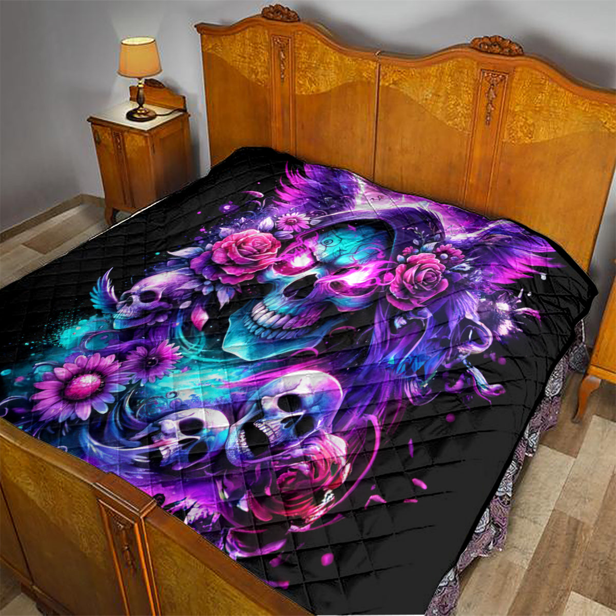 Fairy Skull Quilt The Good Girl In Me Got Tired Of The Bullshit