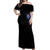 Queen Skull Off Shoulder Maxi Dress Bitch I'm The Fucking Queen