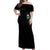 Flame Girl Skull Off Shoulder Maxi Dress Assuming I Was Like Most Girls Was Your First Mistake
