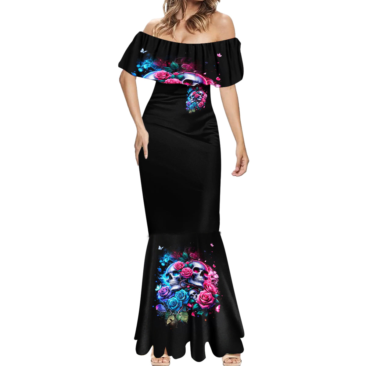 Couple Skull Mermaid Dress I Could Be Your Best Friend Or Your Worst Fucking Enemy