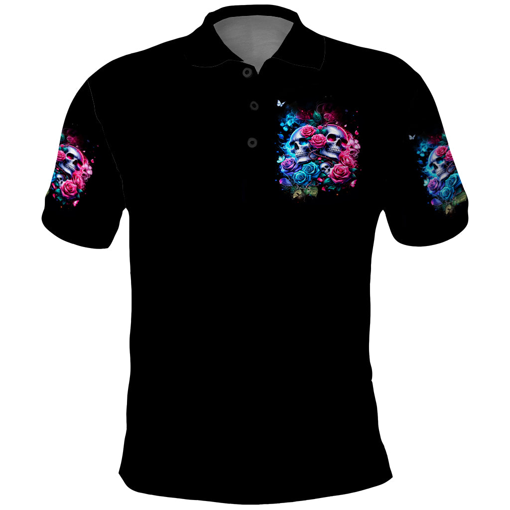 Couple Skull Polo Shirt I Could Be Your Best Friend Or Your Worst Fucking Enemy