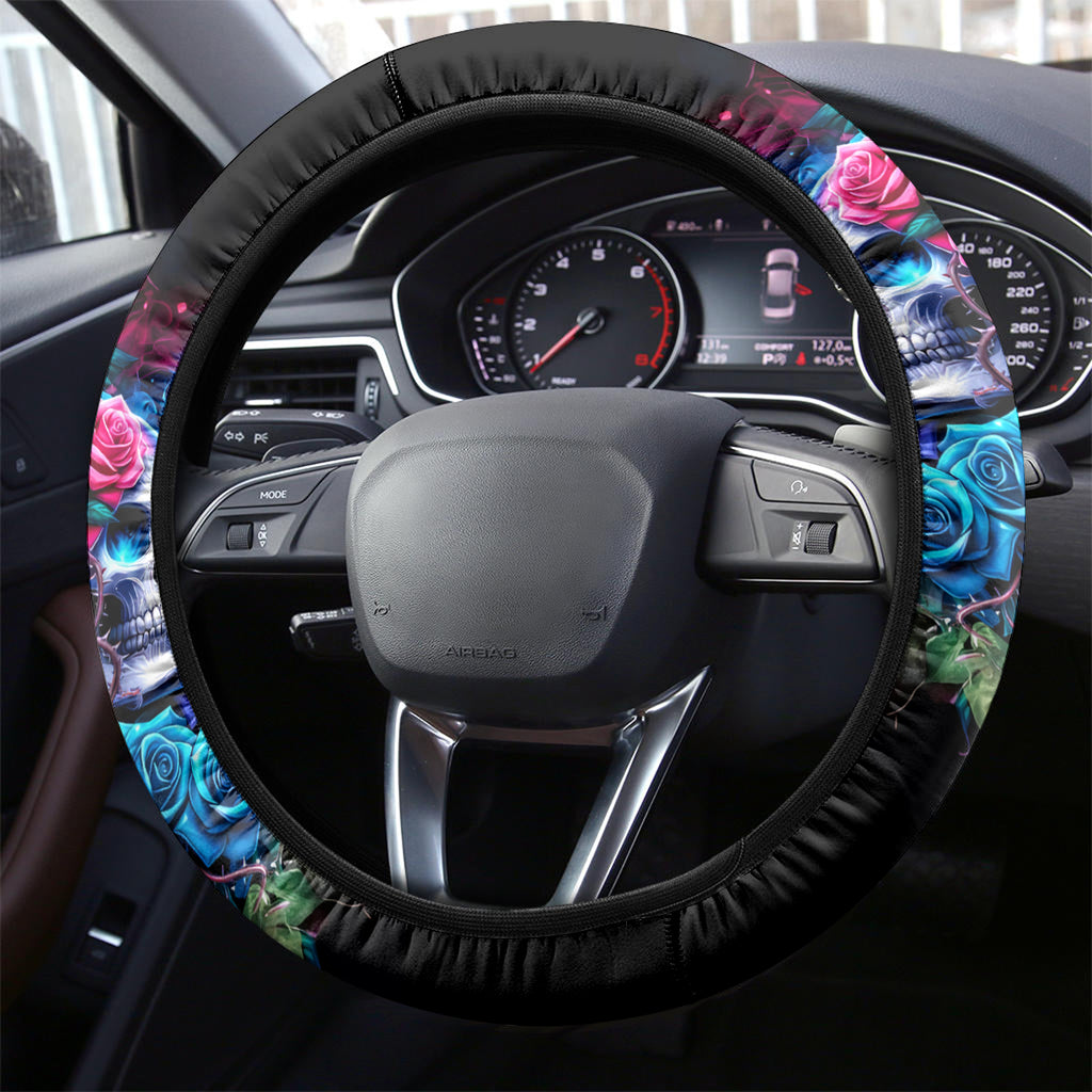 Couple Skull Steering Wheel Cover I Could Be Your Best Friend Or Your Worst Fucking Enemy