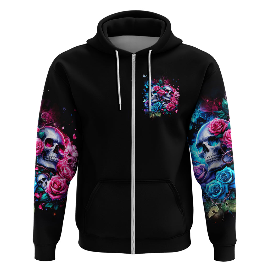 Couple Skull Zip Hoodie I Could Be Your Best Friend Or Your Worst Fucking Enemy